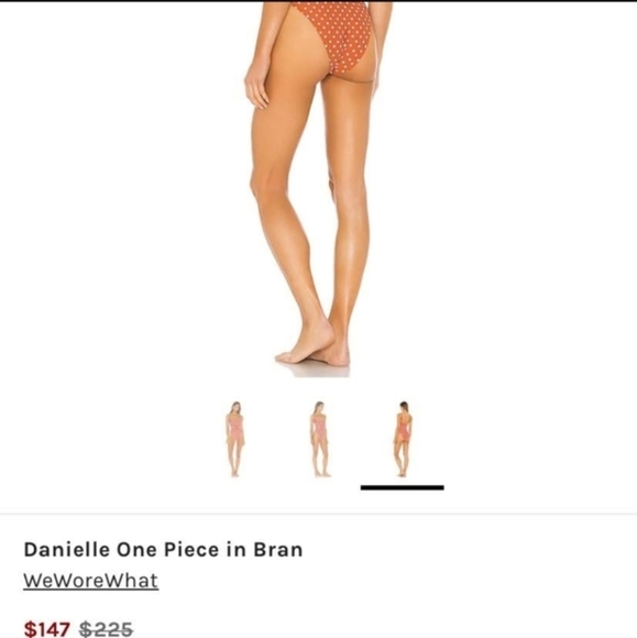 NWOT WeWoreWhat‎ Danielle Swimsuit - Picture 5 of 5